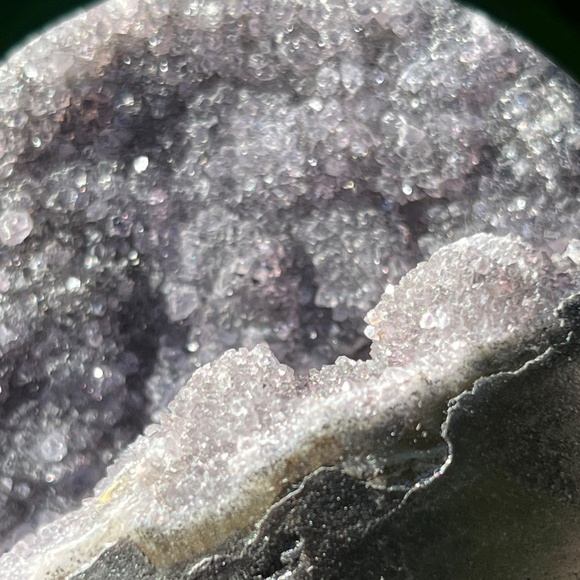 Amethyst (3) Pac-Man sphere | crystal - Picture 14 of 14